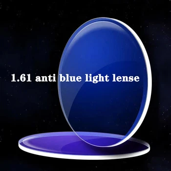 1,61 Асферические Линзы для очков с голубым светом, Рецептурные очки для близорукости, Оптические линзы для очков