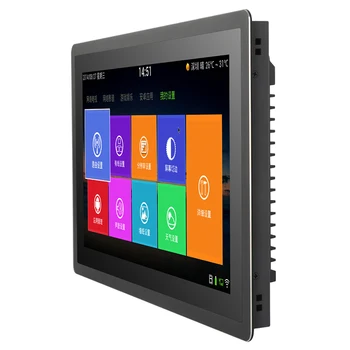 10,4-Дюймовая Емкостная Сенсорная промышленная панель PC Core i3-7100U С водонепроницаемым экраном, встроенный портативный планшет RS232 COM WIFI