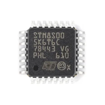 10 шт./лот STM8S005K6T6C LQFP-32 8-разрядные микроконтроллеры - MCU 8-разрядный микроконтроллер с линейным значением 16 МГц 32 КБ флэш-памяти