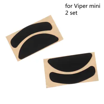 2 комплекта Ножек для Мышиных Коньков Tiger Gaming Enhanced Ice Edition Mouse Для Razer Viper/Viper Ultimate/Viper Mini Black Glides