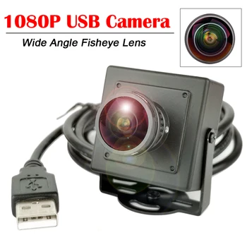 2-Мегапиксельная USB Веб-камера 1080P HD Mini CMOS OV2710 UVC OTG 170 градусов Широкоугольный объектив 