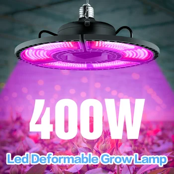 200 Вт 300 Вт 400 Вт Лампа для Выращивания Семян Цветов LED Гидропоника Фито Лампа Для Выращивания E27 Водонепроницаемая Лампа Для выращивания растений 220 В Fitolampy