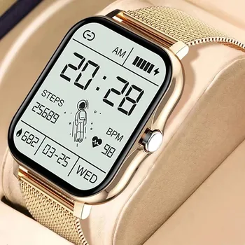 2022 Новые Смарт-часы Женские Спортивные Фитнес-часы с Полным Сенсорным экраном IP67 Водонепроницаемые Bluetooth Для Samsung Galaxy F52 5G OPPO A93S