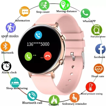 2023 Новые Смарт-Часы ECG PPG Для женщин И Мужчин IP68 Водонепроницаемый Монитор сердечного Ритма Bluetooth Вызов Smartwatch Для Samsung Galaxy Active 2