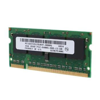 4 ГБ оперативной памяти ноутбука DDR2 800 МГц PC2 6400 SODIMM 2RX8 200 контактов для памяти ноутбука Intel AMD