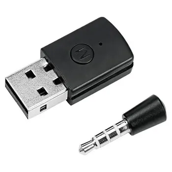 Bluetooth-совместимая гарнитура 4.0, USB-беспроводной адаптер-приемник для PS4, стабильная производительность Bluetooth-гарнитур