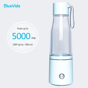 Bluevida Max 5000ppb Генератор водородной воды SPE & PEM Двухкамерная Бутылка для водородной воды С Ручкой-Большой Аккумулятор для Путешествий