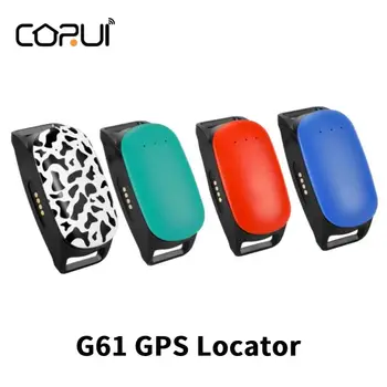 CORUI Mini G61 GPS Локатор для домашних Животных Умный Ошейник Beidou Трекер Собака Кошка Водонепроницаемый Анти-Потерянный Сигнализатор Тревоги Портативный Трекер Для домашних животных