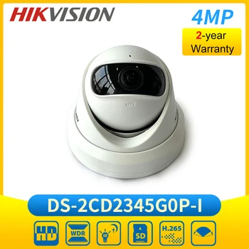 Hikvision 4MP POE IP-камера DS-2CD2345G0P-I Турельная Домашняя Камера Видеонаблюдения Корейского Типа Заменяет DS-2CD2345FWD-I H.265 +