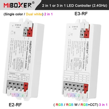 Miboxer 2,4 G RF Пульт дистанционного управления Одноцветный/Двойной белый 2 в 1 Световая лента Диммер RGB/RGBW/RGBCCT 3 в 1 светодиодная лента контроллер лампы