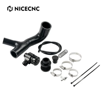NiceCNC UTV Модернизированный Комплект Впускных Труб С Предохранительным Клапаном Для Can-Am Maverick X3 Max R 4x4 XDS XMR XRC XRS Turbo DPS 2017-2021