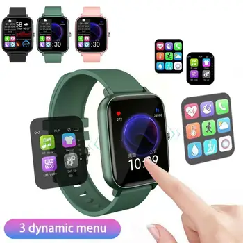 P6 Smartwatch Для Женщин Мужчин Bluetooth Вызов Монитор Артериального Давления Фитнес-Трекер Smartwatch Смарт-Часы Для Xiaomi Huawei Watc F6N7