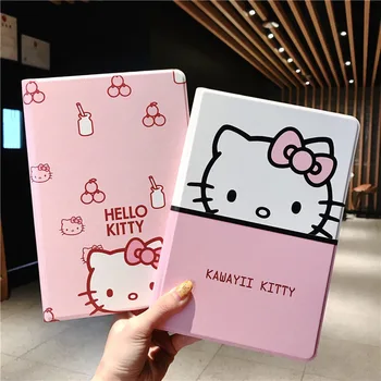 Sanrio Hello Kitty Милый Мультяшный Чехол для iPad Air 2021 Air 4 Силиконовый Защитный чехол для iPad Pro Mini 123 10,2 дюйма 8-й 9-й