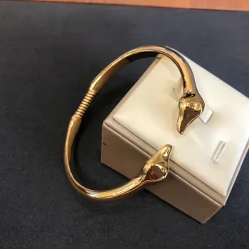 YS 2023 unode50 Изысканный модный женский браслет из серебра 925 пробы с гальваническим покрытием, романтический подарок к празднику
