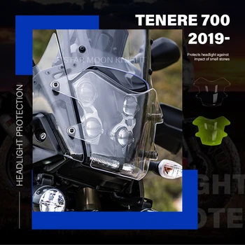 Аксессуары для мотоциклов Акриловая защитная крышка фары Для YAMAHA Tenere 700 Tenere700 XT700Z 2019 -