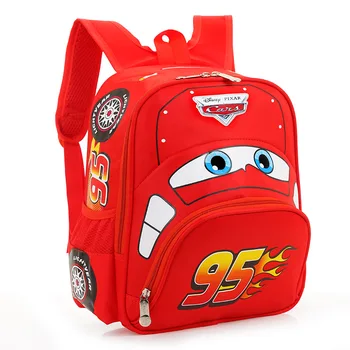 Детская сумка Disney car, защитный рюкзак для мальчика из детского сада, сумка для учеников начальной школы