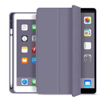 Для iPad Air 4 5 10,9 Мягкая Обложка С Держателем для Карандашей Из Искусственной Кожи Для iPad Air 5 10,9 A2588 A2589 A2591 2022 Чехол Для Планшета