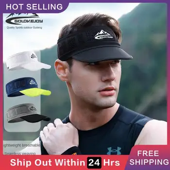 Дышащая спортивная повязка на голову Солнцезащитный крем Модная Спортивная кепка для бега Шляпы Бейсболка из хвоща Легкая Пляжная шляпа для гольфа Мягкие Кепки