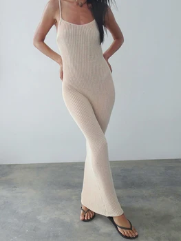 Женское Сексуальное Облегающее Платье-Корсет Без рукавов на Бретельках с Глубоким Вырезом и Завязками на спине, Облегающее Вечернее Коктейльное Платье
