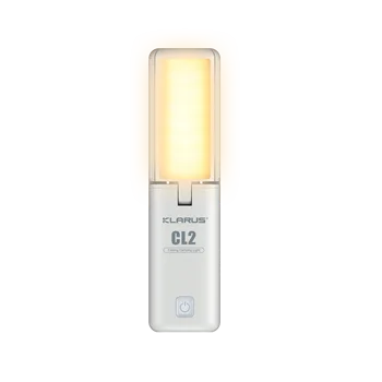 Кемпинговый светильник Klarus CL2 с функцией складывания для ухода за глазами 750 Люмен 10400 мАч Ambiance Light/Настольная лампа/Powerbank/Фонарик