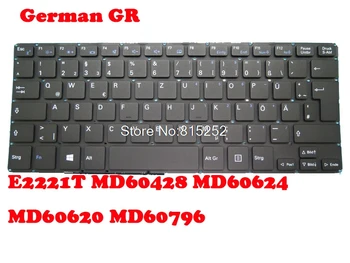 Клавиатура для ноутбука MEDION AKOYA E2221T MD60428 MD60624 MD60620 MD60796 MD60428 MD60940 MD60490 MD6068 MD60692 Немецкий GR Черный