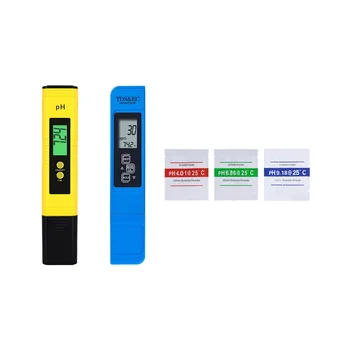 Комбинированный измеритель PH и TDS 0,05Ph с высокоточным PH-метром и термометром 3 в 1 TDS /EC / для гидропоники/домашней питьевой воды