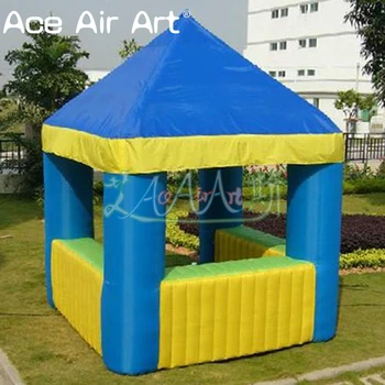 Красивая надувная будка надувной киоск для рекламы или мероприятий на открытом воздухе