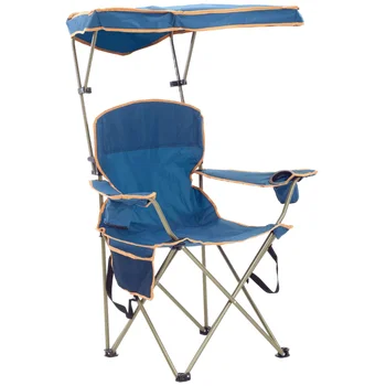 Макс Запатентованный оттенок Удобный стул синего цвета Складной стул