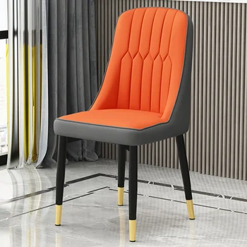Мобильные стулья для гостиной с Скандинавским акцентом Дизайнерский стул для офисной гостиной Точная копия Современных шезлонгов для пола Salle Manger Мебель для дома