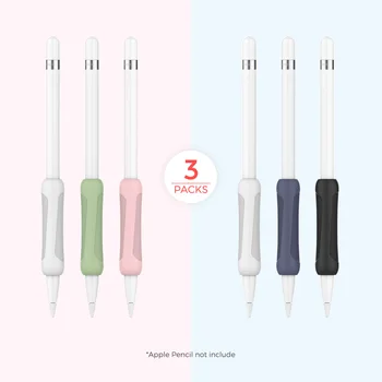 Нескользящий защитный чехол для ручки подходит для Apple Stylus, Apple Pencil, силиконовый защитный чехол для ручки 1/2 поколения