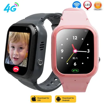 Новые GPS Смарт-Часы Для Детей, HD Камера, Поддержка 4G Вызова sim-карты, Умные Часы, WiFi, GPS Позиционирование Для iPhone, Детские, Лидер Продаж