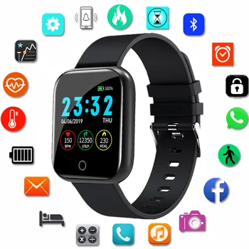 Новые Смарт-часы I5 Для Мужчин И женщин, пульсометр, монитор артериального давления, Фитнес-трекер, Умные часы, Велосипедные Смарт-часы для iOS Android