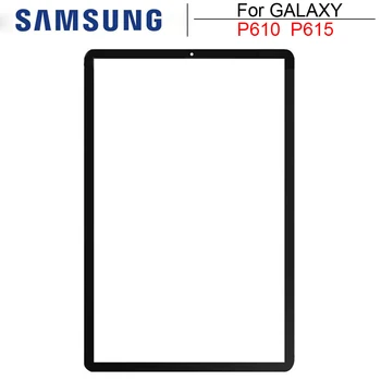Оригинал для Samsung Galaxy Tab S6 Lite 10.4 P610 P615 P615N P617 Переднее стекло Сенсорный ЖК-экран Внешняя панель Замена объектива