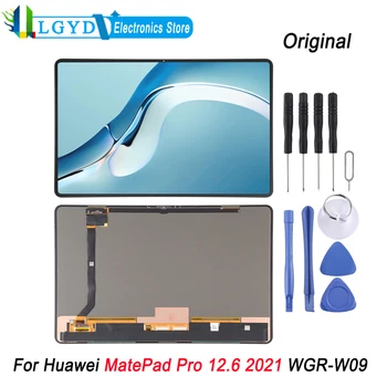 Оригинальный ЖК-экран и дигитайзер в полной сборке для Huawei MatePad Pro 12,6 2021 WGR-W09