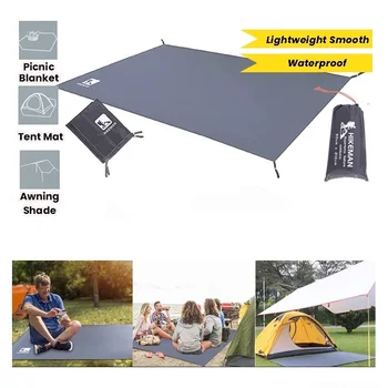 Открытый коврик для палатки из ткани Оксфорд, водонепроницаемый навес для пикника, навес для кемпинга, влагостойкий коврик для пикника, навес для тени