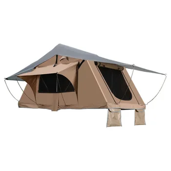 Палатка на крыше автомобиля на 2-3 человека, люк на крыше, палатка на крыше автомобиля