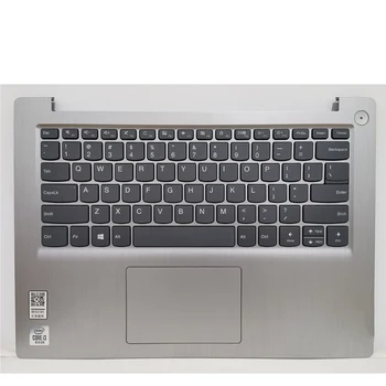 Подставка для рук крышка Клавиатура тачпад для Lenovo ideaPad14s IIL 2020 IdeaPad 14sIML серебристо-черный