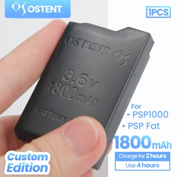 ПОКАЗНОЕ Высокое Качество Емкости Настоящее 1800 мАч 3,6 В Литий-ионная Аккумуляторная Батарея Замена для Sony PSP 1000 PSP-110