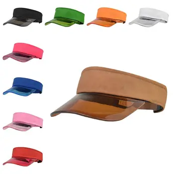 Портативная прозрачная летняя пляжная кепка для путешествий на открытом воздухе, шляпа с защитой от ультрафиолета, солнцезащитные шляпы, многофункциональные