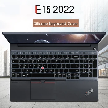 Прозрачная силиконовая пленка для клавиатуры Lenovo ThinkPad E15 Gen1 2019 Gen2 2020 Gen3 2021 Gen4 2022