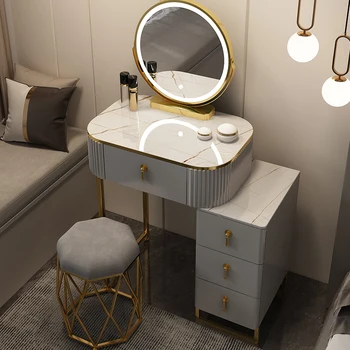 Роскошный скандинавский туалетный столик для спальни Минималистичная женщина Классический туалетный столик Классический салон Tocador Maquillaje Мебель для спальни