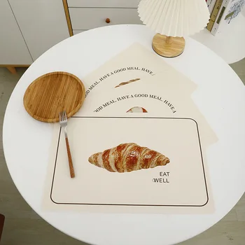 Салфетки Современный минималистичный коврик для посуды с чашей и подставкой Термостойкий коврик Украшение журнального столика Подставки для посуды