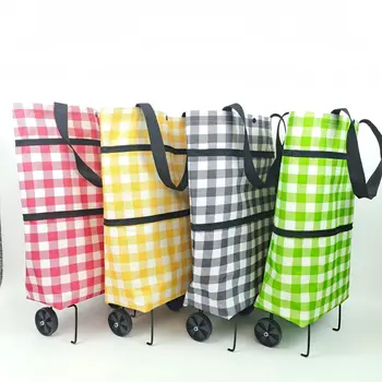 Складная сумка-тележка для покупок на колесиках, Большая Многоразовая тканевая ручная сумка Bolsas из эко-ткани, Сумка для овощей и бакалеи