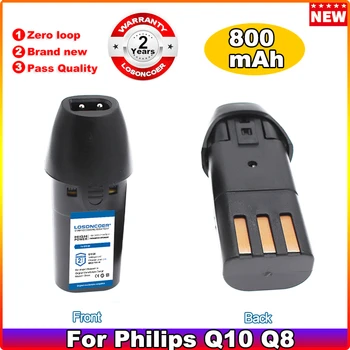 Сменный Аккумулятор 800 мАч для Philips Q10S Q10 Q10 + X5 R8 Q8 XQ8 1128 5190 HC11K Машинка для Стрижки волос BaoRun P2 P3 Высокой Емкости