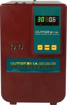 Точечный сварочный аппарат GLITTER 811A для импульсной точечной сварки литиевых аккумуляторов, Сварочный аппарат с дистанционной пайкой, ручка 75A